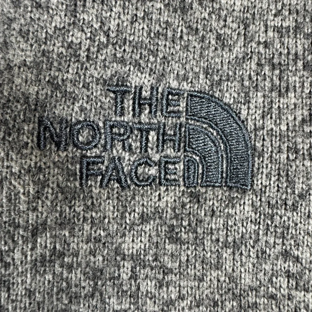 The North Face Mens Gray Quarter Zip Pullover Sweater‎ Fleece Jacket Medium